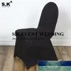 Sandalye Kapakları Güzel görünümlü Premium Madrid Spandex Ziyafet Kapak Swag ile Düğün Olay Dekorasyon için Geri