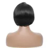 Brazilian Straight Pixie Cut Lace Wig 13x4x1 Remy Side Part Short Bob Human Hair For Black Women 150% Density