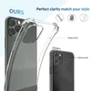 Étuis antichoc transparents pour iPhone 12 Mini 11 Pro Xr Xs Max 6s 7 8 Plus housse de protection pour téléphone portable coque transparente