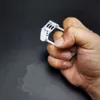 Nieuwe antiwolf Keychain Persoonlijke veiligheid Handraam gebroken vinger juridisch wapen voor mannen unieke plastic stalen verdedigingstool Outdoor ED1150485
