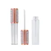 Lipgloss Verpakking Fles Doe Voet Wand Tube Round Clear As Plastic Silver Rose Gold Pearl Glitter Cover Luxe Lege Hervulbare Cosmetische Verpakking Container 5ml