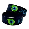 Charm Bracelets 1PC Jacksepticeye Silicone Wristband 1 Inch Wide Debossed And Filled In Color