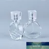 25mlの香水瓶の空のガラス化粧品の噴霧器アクリルのふたの透明な携帯用スプレーの補充可能な香りボトル10個