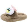 Fashionable and cute cartoon home cotton slippers indoor comfortable warm non-slip plush autumn/winter shoes special offer