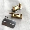 가방 부품 액세서리 나사 금속 버클이있는 지갑 핸드백 스트랩 커넥터 하드웨어 DIY 가죽 공예품