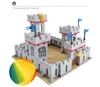 호환 가능한 스 플라이 싱 블록 과립 성 시리즈 중세 조립 모델 장난감 집 장식 퍼즐 어셈블리 3128