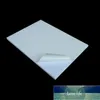 150 stks / partij Groothandel A4 21 * 29.7cm Leeg Wit Label Papier Waterdicht PVC-afdrukken Zelfklevende Sticker Sheets voor Laser1
