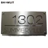 Custom Made Metal House Sign Outdoor Signs Stainless Steel/Aluminium Sheet Plates Other Door Hardware