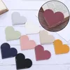 Bookmark 1pc Mini Vintage Candy Color Leather Love Heart Boek Pagina Clip Corner Protective Cover Marker