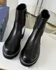 Bottes d'hiver pour femmes marques de mode en cuir de haute qualité Classic Luxury Sexy Sexy British Sewing Size 35-42