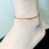 bracelets de cheville en or