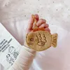 Cute Plush Coin Purse Creativity Snapper Fish Doll Shape Bag Small Pendant Student Mini Zipper Coin Headset Pouch Wrist Bag