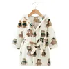 kids animal bath robes