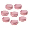 Récipients ronds en aluminium de 30 ml/60 ml pour baume à lèvres avec bouchon à vis pour baume à lèvres, cosmétique, bougies ou