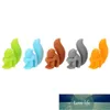 5 Pcs Silicone Tea Infuser Squirrel Device Tea Bag Hanging Snail Mug Cup Clip Label Party New Year Supplies Factory price expert design Quality Latest Style Original