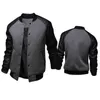 autumn man jacket coat casual hip hop baseball men fashion streetwear Patchwork chaqueta hombre 211110