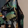 النمط الوطني الربيع الصيف المرأة مثير السباغيتي حزام تانك الأعلى خمر طباعة كاميس فام الشيفون الخامس الرقبة قمم S808 210608