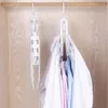 In 1 Folding Clothes Hangers 360 Degree Rotating Multifunction Space Saving Storage Hanger Travel Magic For & Racks