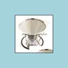 Coffeeware Kitchen, Dining Bar Home & Garden Coffee Filters Reusable Double-Layer Filter Stainless Steel Holder Metal Mesh Funnel Baskets Sp