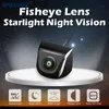 Bil bakifrån kameror parkeringssensorer 170 grader Starlight Night Vision CCD Fisheye Lens Camera Reverse For Monitor Waterproof HD Backup