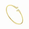 Liebe Armreifen Design Schmuck Armbänder Charme Mode Diamanten Gold Silber Armreif Braccialetto Pulsera für Männer und Frauen Hochzeit Paar Liebhaber Geschenk mit Samtbeutel