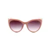 Luxe zonnebrillen voor dames Big Frame Eyewear Uv Protection Retro Designer Bril met doos en verpakking