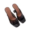 Kvinnor Sandaler Genomskinliga PVC Heels Pekade Rystal Cup High Heel Slingbacks Sandal Party Peep Toe Skor