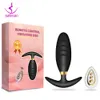 Yutong Do noszenia silikonowa wibrator Anal Butt Plug z bezprzewodowym zdalnym sterowaniem anal anal prostaty masażer natury zabawki dla kobiet adu8708995