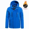 Tfu männer herbst marke outdoor klassische dicke warme jacke mantel frühling lässig fest farbe winddichte Taschen Hat Jacken 220301