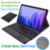 Étui pour clavier et tablette tactile, pour Samsung Galaxy Tab A7 2020 10.4 A 10.1 2019 10.5 2018 A6 2016 T500 T510, souris sans fil
