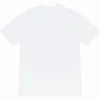 2021 프랑스 3D 편지 자수 티셔츠 남자 여자 커플 여름 최고 품질 파리 스트리트 티 남자의 옷 a996b