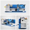 Small Processing Machinery Mini Metal Lathe 0-2250 RPM Variable Speed with 4" 3-jaw Chuck Bench Top Benchtop for Wide Application