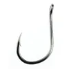 Vissershaken 500 stks Vishandvat Loop Carbon Steel Barbed Henghool Helper Black Hook With Dropshiping