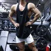 Mężczyźni kulturystyka Tank Top Gyms Trening Fitness Wytrzymał bawełniany rękawe koszula Ubranie Stringer Singlet Męska kamizelka 270c