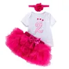 Robes de fille 2 ans robe d'anniversaire fille fête mariage bébé Tutu princesse pour enfants