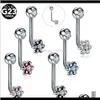 1pc titanium christina vertikal huva blomma läppringar opal sexig vagina genital piercing vch ögonbryn piercings smycken hdxkb a2vfx8759525