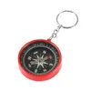 Haute précision Stabilité Compass américain Keychain Mini Compass Pocket Gadgets en plein air pour la randonnée Camping