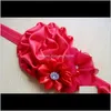 Bebé meninas crianças lindas rosas pérolas bandas flores vintage bonito bandbands infantil fwpfe 4ztzm