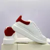 Mens Damesschoenen 2021 Nieuwste Designer Lederen Kant Hoog Platform Oversized Sneakers White Black Off Luxe Refectiv SFV C34