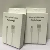 Kabel USB typu C Dobrej jakości Micro USB Szybkie ładowanie Data Kable Przewód ładujący typu C do UWAGA 20 UWAGA 10 S20 Kable do telefonów komórkowych z opakowaniem detalicznym