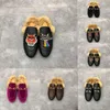 embroidered slipper shoes