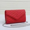 Women Luxurys Designers Bags 2023 ladies composite PU leather clutch shoulder Crossbody Bag female purse size 23*5*14