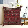 Coussin / oreiller décoratif Baluch Flatweave Cas antique Boho Kilim Vintage Vintage Coussin Tribal Coussin Tribal Coussins Decor Tillowcover pour