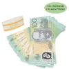 Ruvince 50% Dimensioni Prop Gioco Dollaro australiano 5 10 20 50 100 AUD Banconote Copia cartacea Denaro falso Oggetti di scena per film273S9Y56RE13