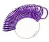 Wholesale Headband Ring Sizer Set Finger Size Gauge Measure Tool Plastic Jewelry Sizing Tools Rings 1-13 with Half 27 Pieces