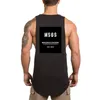 Muscleguys Merk Fitness Kleding Bodybuilding Stringer Sportscholen tank top heren musculation vest Mouwloos shirt workout tops 210421