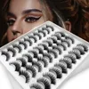 Commercio all'ingrosso 20 paia 10-20mm Lash Wispies Multipack Silk Marquise ciglia naturali lunghe estensioni ciglia per bellezza