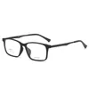 Мода Солнцезащитные очки Рамки Tangowo Прозрачные квадратные Большие Мужские Очки Рамка Оптические Очки Женщины Ultralight Чистый Титань Миопия Prescripe