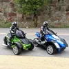 Moto à trois roues tout-terrain, cascades d'escalade, télécommande, dérive rapide, modèle RC Toy8213627