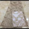 Clothing Apparel African Guipure Cord High Quality Swiss Voile Fabrics Fashion Embroidery Net Lace Fabric For Wedding Drop Delivery 20